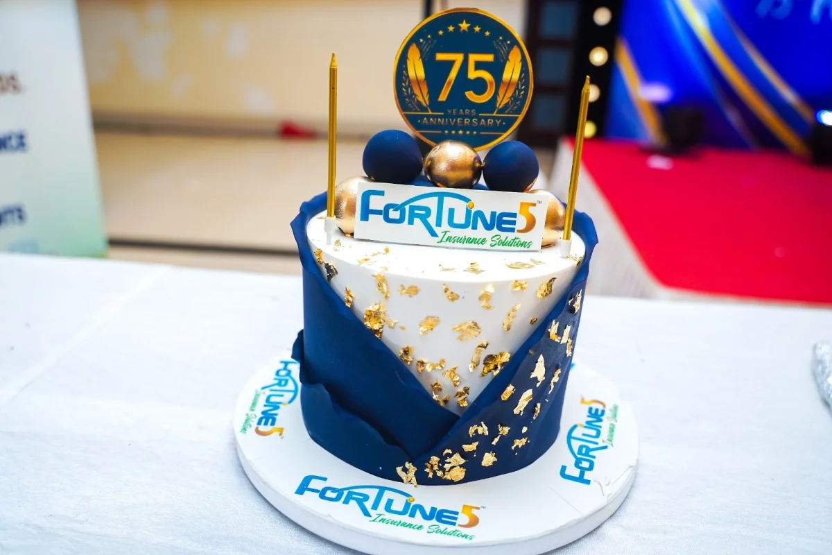 75th Anniversary Celebration Cake