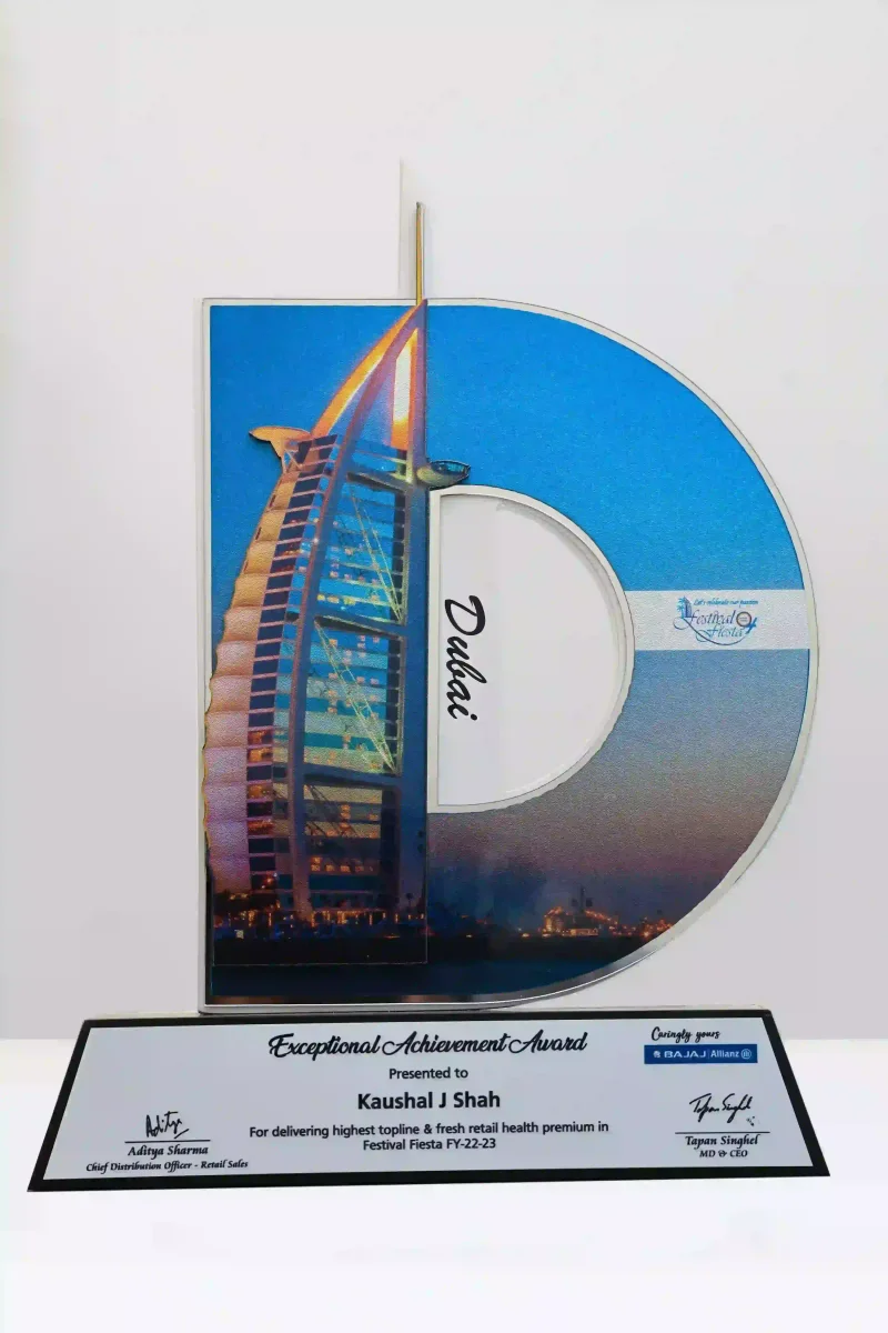 Bajaj Allianz Exceptional Achievement Award (Dubai)
